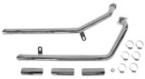 Cobra 2" Chrome Drag Pipes Exhaust System (1261)