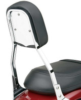 Cobra Plain Chrome Backrest Insert for Tall Square Backrests (02-5050)
