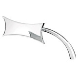 Arlen Ness Micro Mirror Four Point Chrome Left (13-416)