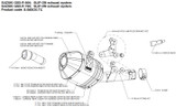 Akrapovic Carbon Shorty Slip-On Exhaust Muffler GSX-R 600/750 2006-07 (S-S6SO5-TC)