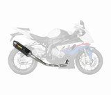 Akrapovic Hex Carbon Muffler/4-2-1 Stainless Racing Exhaust System (S-B10R1-RC)