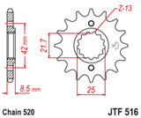JT Front Sprocket 13 Tooth (JTF516.13)