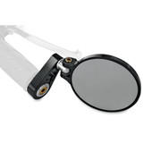 Joker Machine Bar End Mirror Folding Black 3.25" (09-303B)