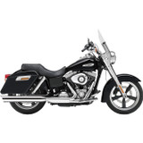 Cobra Chrome 4" Slip-On Exhaust Mufflers | Scalloped Tip (6209)