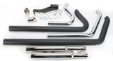 Cobra Speedster Slash-Down Black Exhaust System (6852B)