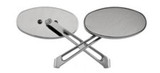 HardDrive Alloy Mirror Oval Smooth Right (60-0036SSR)