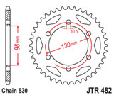 JT Steel Rear Sprocket 47 Tooth (JTR482.47)