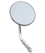 Drag Specialties Chrome 3" Round Mirror (DS-302051)