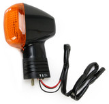 K&S DOT Compliant Black Turn Signal w/Amber Lens (25-1171)