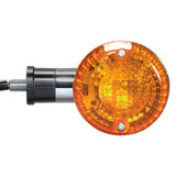 K&S DOT Compliant Chrome Turn Signal w/Amber Lens (25-2285)