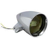 Headwinds 4.5" Concours Smooth Chrome Rocket Headlight Housing (1-4800CA)