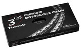 EK 520Z Black/Gold Chain 120 Links (520Z3D-120KG)