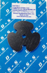 Dennis Stubblefield Yamaha Watercraft 3-Lug Drive Coupler Tool (TOOL-60-3)