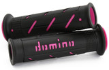 Domino XM2 Handlebar Grips | Twist Throttle | Black/Pink (A25041C4340C7-0)