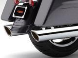 Cobra 909-Twins Chrome Slip-On Exhaust Mufflers (6108)