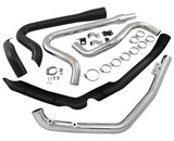 Cobra True Duals Exhaust Header Pipes | Raven Black (6257RB)