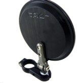 CRG Right Black Lane Splitter Hindsight Bar End Mirror (HSLS-200-R)