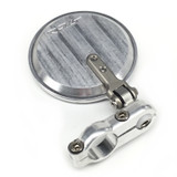 CRG Bar End Mirror Hindsight Lane Splitter Silver Right (HSLS-201-R)