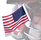 Ciro LED Lighted Flag Pole w/American Flag (70600)
