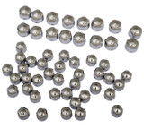 Ciro Chrome Diamond-Cut Crown Engine-Bolt Cap Set (70021)