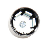 Ciro Peaked Chrome Rocker Box Bolt Cap Set (6pk) (70007)