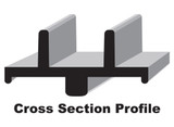 CA Pro MTX Black Plastic Skis with Handles (77020392)