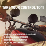 Boss 600 Watt Bluetooth Black Motorcycle Sound System (MCBK420B)