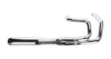 Bassani Road Rage II B1 Power Series Chrome 2-into-1 Exhaust System (1D18R)