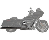 Bassani Road Rage II Megaphone 2-into-1 Black B4 Exhaust System (FLH-747B)