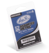 Motion Pro 52 Piece Metric Bolt, Washer, Nut & Hardware Kit (33-1600)