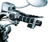 Kuryakyn Black Grip Bar End Weights (Pair) (6339)
