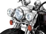 Kuryakyn Chrome 7" Headlight Visor (2182)