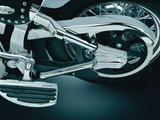 Kuryakyn Chrome Swingarm Tube Cover Set for Harley '00-'07 Softail (8108)