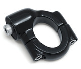 Kuryakyn Black Curved Side License Plate Mount (3117)