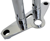 LA Choppers Chrome 1" Riser Extensions for 1.5" Handlebars (LA-7413-51)