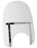 Memphis Shades 17" Slim Clear Windshield w/9" Cutout (MEM4220)