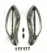 Kuryakyn Dragon Wing Air Deflectors Smoke (1108)