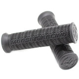 Moose Stealth Black ATV Thumb Throttle Grips (0630-0395)