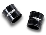 Moose Black Aluminum Front Wheel Spacers (0222-0565)