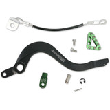 Moose Rear Brake Pedal Green (1610-0340)