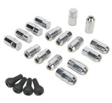 Moose Lug Nuts w/Valve Stems | Chrome | 10mm x 1.25 (0232-0203)