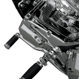 Performance Machine Contour Chrome/Rubber Shiftpeg (0033-1083-CH)