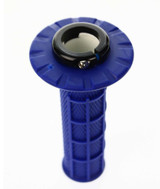 ODI MX V2 Lock-On Grips | Half Waffle | Twist Throttle | Blue (H36HWU)