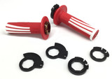 ODI EMIG Pro V2 Lock-On Grips | Red/White (H36EPRW)