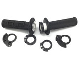 ODI MX V2 Lock-On Grips | Half Waffle | Twist Throttle | Black (H36HWB)