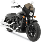 Memphis Shades Gloss Black Gauntlet Fairing (MEM7351)