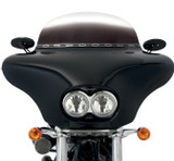 Memphis Shades Black Batwing Fairing '08-17 Harley FXDF Dyna Fat Bob (MEM7161)