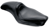 Mustang Fastback Black Seat for 1982-2003 Harley Sportster w/3.3 Tank (75719)