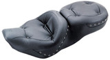 Mustang Regal Touring Black Pearl Center Studded Motorcycle Seat (75466)
