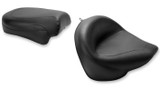 Mustang 2-Piece Wide Touring Black Motorcycle Seat (75912)